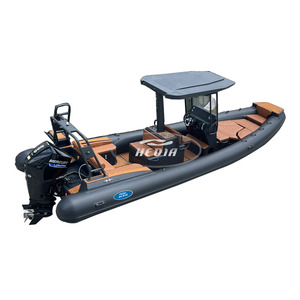 Hedia Luxury, Bote Inflable de 25 pies, Modelo Rib 760 Orca, Casco de Aluminio Hypalon/PVC, para Uso Familiar - Product Image 6