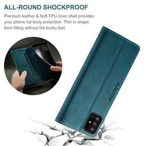 Fundas Personalizadas con Diseño de Logotipo RFID para <span class=keywords><strong>Samsung</strong></span> <span class=keywords><strong>Galaxy</strong></span> A71, Funda Tipo Cartera con Tapa Abatible y Soporte para Teléfonos <span class=keywords><strong>Samsung</strong></span> A71, A81, A91 - Product Image 2