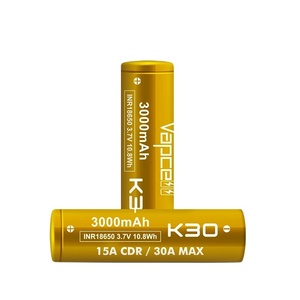 Prix d'usine Vapcell K30 INR18650 3000mah 15A 3.7V Batterie au lithium haute capacité <span class=keywords><strong>18650</strong></span> 3000mAh 3.7V Batteries pour pack de batteries - Product Image 6