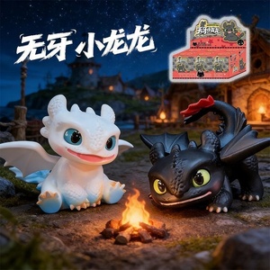 Caja Sorpresa Temática Dragón Genuina al por Mayor, Figura Adorable de Fúria Nocturna, Colección de Muñecos de Adorno de Escritorio de Moda - Product Image 2