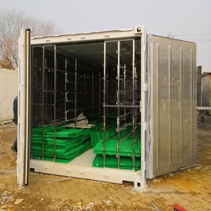 Système de culture en conteneur hydroponique de fourrage et de micro-légumes de 500 kg/jour avec travail automatique, haute productivité, certifié ISO9001 - Product Image 6