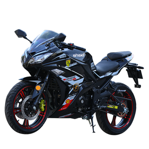 Moto sportive V6 Racing <span class=keywords><strong>Ninja</strong></span> Fire Tooth 400C bicylindre 399cc 4 temps refroidie par eau, performances sportives pour tous les pilotes - Product Image 1