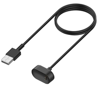 Câble USB de remplacement noir de 3,3 pieds (1 m) de long pour Fitbit Inspire HR, Ace 2, câbles de charge pour montre connectée