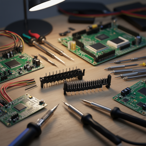 Connecteur mâle Molex, paquet de 10, pour applications sur circuits imprimés - Product Image 3
