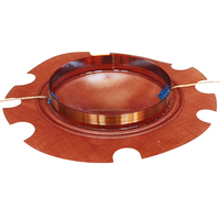 Diaphragme de remplacement économique en phénol de 51,6 mm (2 pouces) pour haut-parleur de compression et unité de tweeter