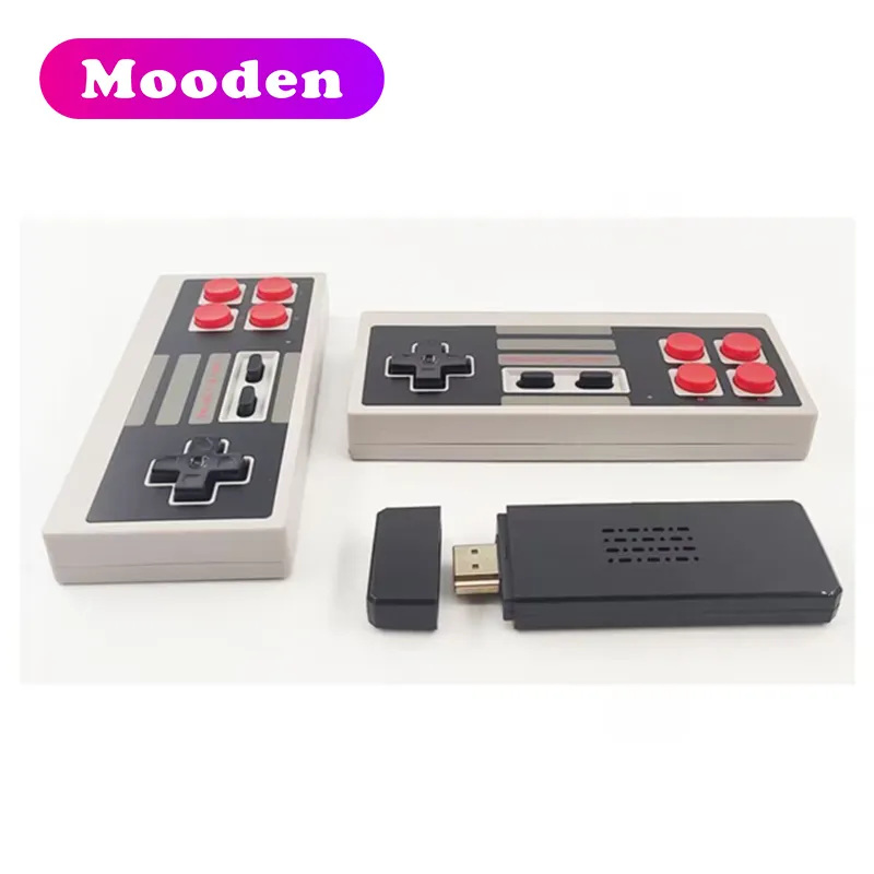S 821in1 8BIT mini Game stick Video Game Console with 2.4G Wireless Controller HD output Retro Handheld Player Game Family