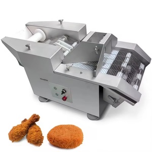 Macchina Automatica Commerciale a Nastro Trasportatore per Impanatura - Per Pollo Fritto, Nuggets di Pollo, Cotolette e Alimenti Impanati - Product Image 3