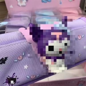 Étui à crayons en cuir mignon et anti-stress avec une grande capacité pour le rangement au bureau et à l'étude - Product Image 4
