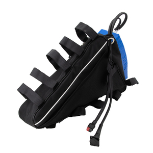 แบตเตอรี่จักรยานเสือภูเขาลิเธียมทรงสามเหลี่ยม Hi-power TRB 48V-72V 20-40Ah เซลล์ 18650/21700 3000W ได้รับการรับรองมาตรฐาน CE พร้อมกระเป๋าแบบนุ่มสำหรับจักรยานไฟฟ้า - Product Image 2