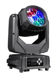 Venta Directa de Fábrica. Lámpara Estroboscópica RGBW de 7*40w con Enfoque Ajustable, Resistente al Agua y con Movimiento Panorámico e Inclinable. Adecuado para discotecas, KTV, bares y otros lugares. - Product Image 2