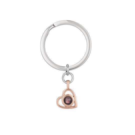 Keychain: Copper plated with rose gold and gold