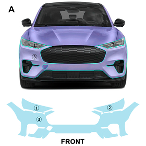 Pour Ford <span class=keywords><strong>Mustang</strong></span> Mach-E GT chaque partie du <span class=keywords><strong>film</strong></span> TPU PPF prédécoupé voiture anti-rayures auto-cicatrisation peinture transparente <span class=keywords><strong>film</strong></span> protecteur - Product Image 2