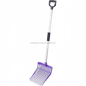 Fourchette à fumier pour chevaux Fourchette à cheval avec poignée en <span class=keywords><strong>D</strong></span> Poteaux amovibles à <span class=keywords><strong>2</strong></span> sections - Product Image 3