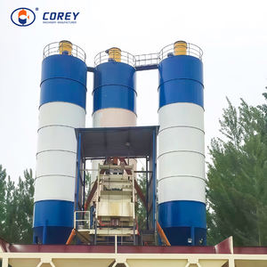 Centrale à béton d'occasion Corey HZS50 – Ligne de production de haute qualité, petite centrale à béton prêt à l'emploi avec moteur PLC et pompe, malaxeur à béton - Product Image 5