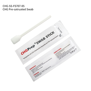 Hisopos antisépticos con <span class=keywords><strong>70</strong></span>% de alcohol isopropílico y 0.5% de gluconato de clorhexidina, hisopos de espuma estériles para preparación preoperatoria de la piel en hospitales. - Product Image 4