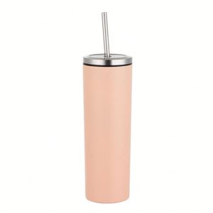 Commuter 20oz Stainless Steel Straight Screw Straw Tumbler - Product Image 4