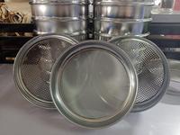 Tamis de laboratoire standard en acier inoxydable de 100, 110 et 130 microns pour l'analyse de la granulométrie