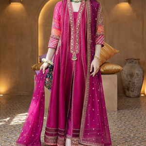 View Larger Image Add Compare Share Indian Pakistani Clothing Lucknowi Embroidery Work Girls Salwar Kameez Linen Embossed - Product Image 2