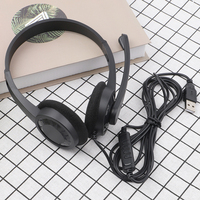 Stock d'usine vente en gros jeu professionnel 1013 centre d'appel casque filaire casque Portable pour Test d'audition scolaire