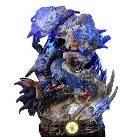 Animation One king Piece Action Figure Black Pearl Dragon