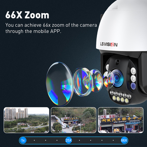 Ls tầm nhìn 4G 8MP 66x Zoom lntelligence ngoài trời không thấm nước và chịu nhiệt an ninh giám sát wifi PTZ máy ảnh - Product Image 4