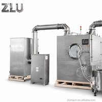 Machine de pelliculage automatique à commande PLC pour chocolat, sucre, herbes et comprimés, avec chauffage électrique, 9,2 kW, capacité 350 kg
