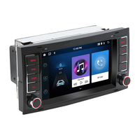 Sistema multimedia para coche con pantalla IPS, CarPlay inalámbrico, Android Auto, WiFi, pantalla táctil Touareg de 7 pulgadas, estéreo para coche Android VW