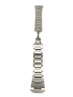 Nouvelle Arrivée TOSUN TS Bracelet de Montre en Acier Inoxydable Massif Brillant Effet Miroir, Maillons Plats Rectangulaires, Étanche, pour Montres