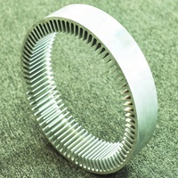 Disipador de Calor Circular de Aluminio con Aletas de Enfriamiento Verticales de Alta Densidad, Anillo de Enfriamiento Hueco Redondo con Acabado Mecanizado, Disipador de Calor Extruido