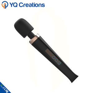 Super leistungs starke 3-Gang 10 Vibration Silikon Vibrator USB Wiederauf ladbare Sexspielzeug für Erwachsene Handheld Body Wand Massage gerät - Product Image 3