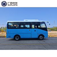 Bus électrique Sunlong HQK6602, classe petite et moyenne, 11-20 places, 8000 kg de charge utile, conduite à gauche, automatique, bus scolaire, minibus urbain électrique