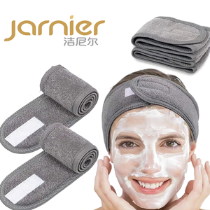 عصابة رأس بالجملة مع شريط فيلكرو ماصة للعرق للرياضة واليوغا، قناع للوجه، مستحضرات تجميل، غسيل الشعر - Product Image 1