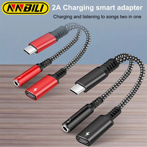 Tipo-C a 3.5MM Audio adattatore ausiliario funzione di ricarica OTP protetto per Xiaomi per Huawei per Samsung S21 S20 Ultra Mobile Ph - Product Image 5
