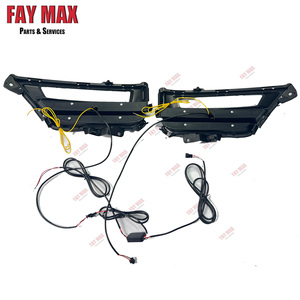 <span class=keywords><strong>LED</strong></span>デイタイムランニング<span class=keywords><strong>FOG</strong></span>ライト駆動ターンシグナル12VフォグランプカバーホンダCRV CR-V 2020 2021 2022 - Product Image 4