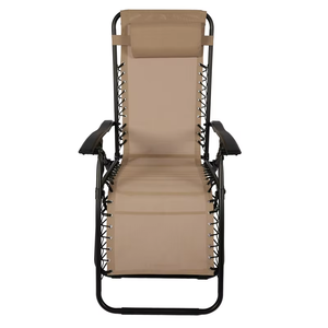 Quá Khổ không trọng lực gấp ghế, thêm rộng Sun Lounger với đệm tựa đầu & cup chủ cho bãi biển và bên hồ bơi - Product Image 2