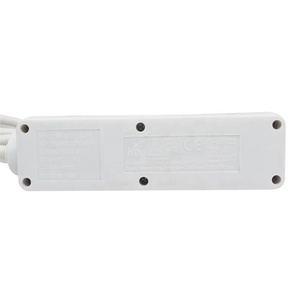 Prise multiple allemande 3 voies, 4 voies, 5 voies, 6 voies avec interrupteur, sans port de charge USB, avec longueur de câble personnalisé<span class=keywords><strong>e</strong></span> - Product Image 4