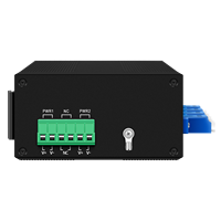 Modul Saklar Bypass Optik Olycom 4 Port Singlemode Konektor LC Input Ganda AC/DC