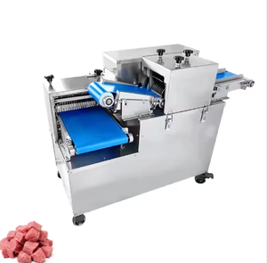 Máquina Cortadora de Carne Fresca Comercial, Máquina para Cortar Carne en Cubos para Carne de Res, Pollo, Pescado, Rebanadora de Carne Fresca - Product Image 1