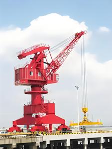 Grúa Pórtico de Brazo Giratorio de 40 Toneladas con <span class=keywords><strong>Base</strong></span> Fija de 360°, PLC, Motor de Engranajes y Rodamientos - Product Image 5