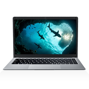 Ince 14 inç oyun dizüstü 2 .40ghz 6GB RAM Win10 çift çekirdekli dizüstü bilgisayar ofis ev için siyah gümüş beyaz OEM - Product Image 1