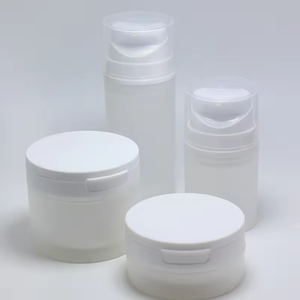 New Arrive 30ml 100ml PP Airless <b>Pump</b> <b>Bottles</b> Plastic White Face Cream Jar for Cosmetic 150g - Product Image 4