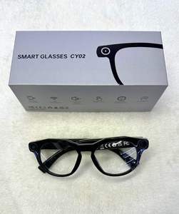แว่นตาอัจฉริยะ CY02 AI กล้องคู่ 13MP วิดีโอ 1080P แปลภาษาแบบเรียลไทม์ WiFi6 ตัดเสียงรบกวน ฟังเพลง โทรออก รับสาย แว่นกันแดดสำหรับธุรกิจ - Product Image 6
