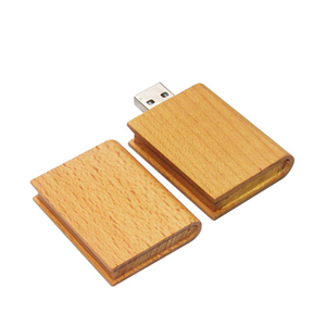 Usb ổ đĩa flash cuốn sách bằng gỗ hình FlashDrive 3.0 Pendrive USB Key Stick 16GB 32GB 64GB U đĩa - Product Image 6