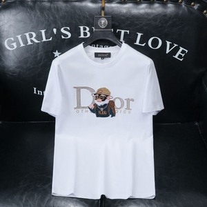 Camiseta de Algodón de Manga Corta, Pantalones Cortos de Verano, Ropa para Hombre, Camiseta para Hombre - Product Image 5