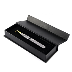 แหนบต่อขนตา,แหนบต่อขนตาสแตนเลส90องศาจากรัสเซียพร้อมปลายแหลม - Product Image 5