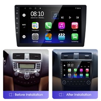 Autoradio Android Rhythm 1 Din, écran tactile IPS 9 pouces, Carplay, GPS, FM, Mirror Link, caméra de recul, mémoire 2+32G, produit universel