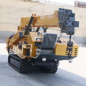 Prix usine nouvelle grue araignée personnaliser hydraulique grue araignée sur chenilles télescopique stabilisateur Mini grue araignée Mobile à vendre - Product Image 5