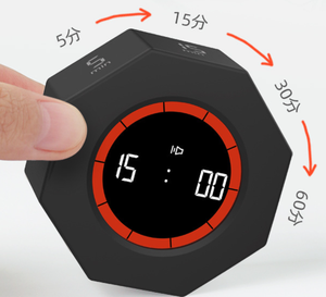 Hẹn giờ <span class=keywords><strong>LCD</strong></span> kỹ thuật số hẹn giờ Bộ 3 5 30 90 phút trẻ em học tập nghiên cứu nấu ăn trứng phòng tập thể dục Cube trực quan đếm ngược cà chua hẹn giờ - Product Image 2