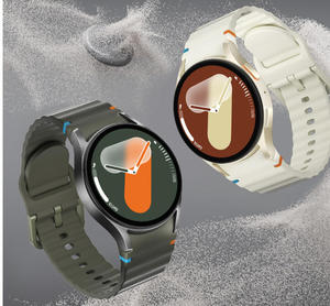 Jam tangan Mini wanita HD 7, jam tangan pintar wanita layar OLED 1.3 inci IP68, pelacak kebugaran, kompatibilitas <span class=keywords><strong>Android</strong></span>, kronograf kompas, untuk Kesehatan - Product Image 5