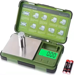 Báscula Digital Portátil para Joyería <span class=keywords><strong>de</strong></span> Oro con Tapa, Mini, Capacidad <span class=keywords><strong>de</strong></span> 200g, Precisión <span class=keywords><strong>de</strong></span> 0.01g, Funciona con Batería, ABS y <span class=keywords><strong>Acero</strong></span> <span class=keywords><strong>Inoxidable</strong></span> - Product Image 1